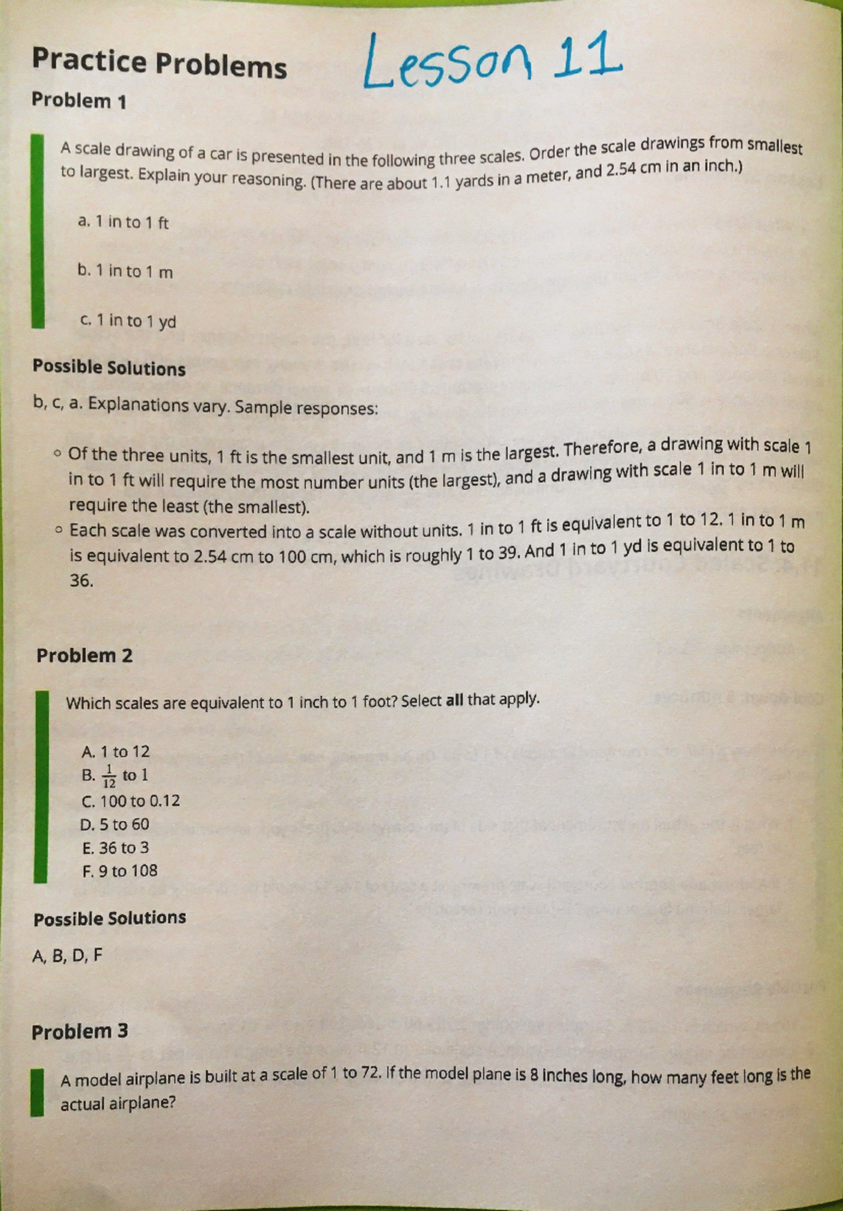 Unit 1 Lesson 11 Presentation Key Notes 1 - Studocu