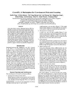 Federated Learning in Mobile Edge Networks A Comprehensive Survey - Cou ...