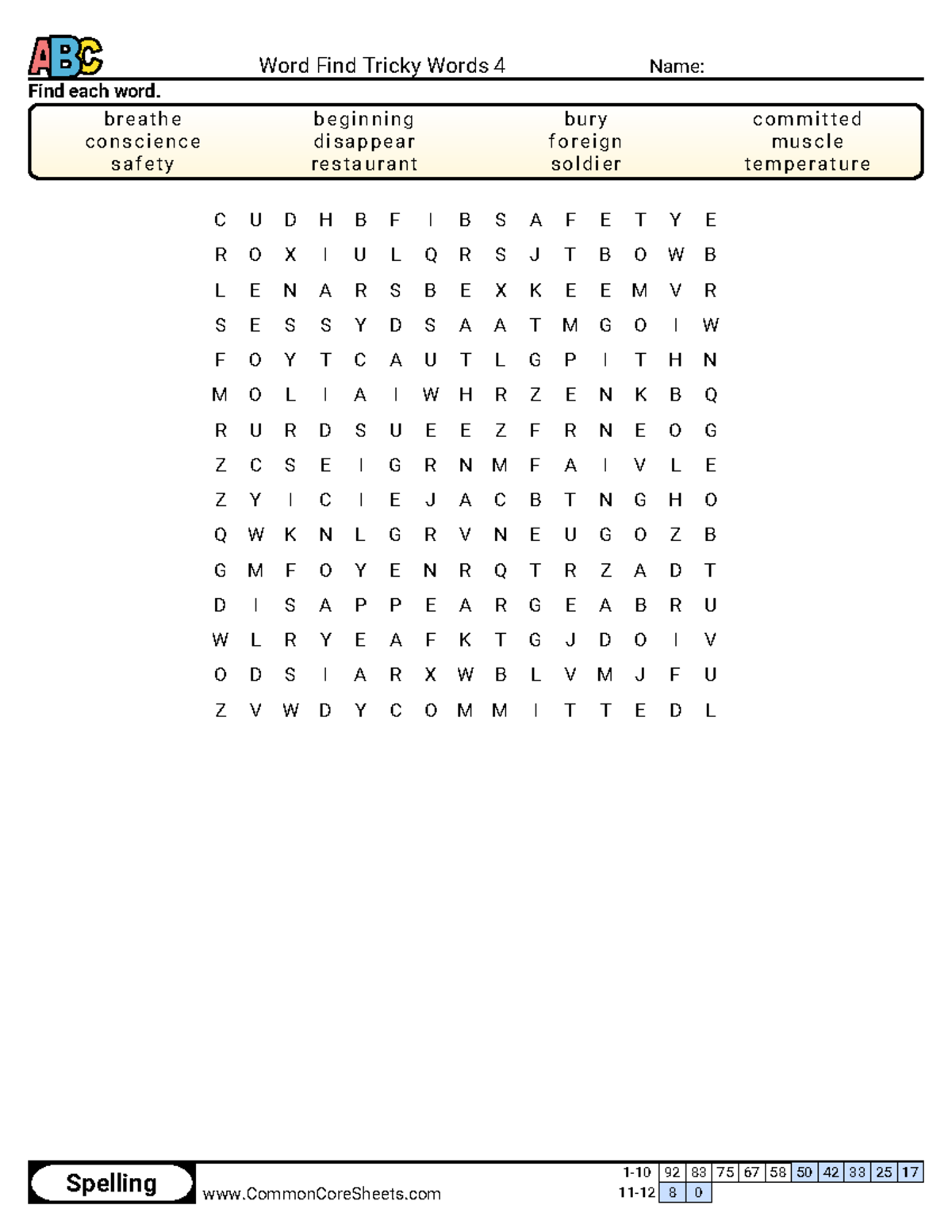 Tricky Words 4 Answer Key: Word Find, Sentences, and Spelling - Studocu