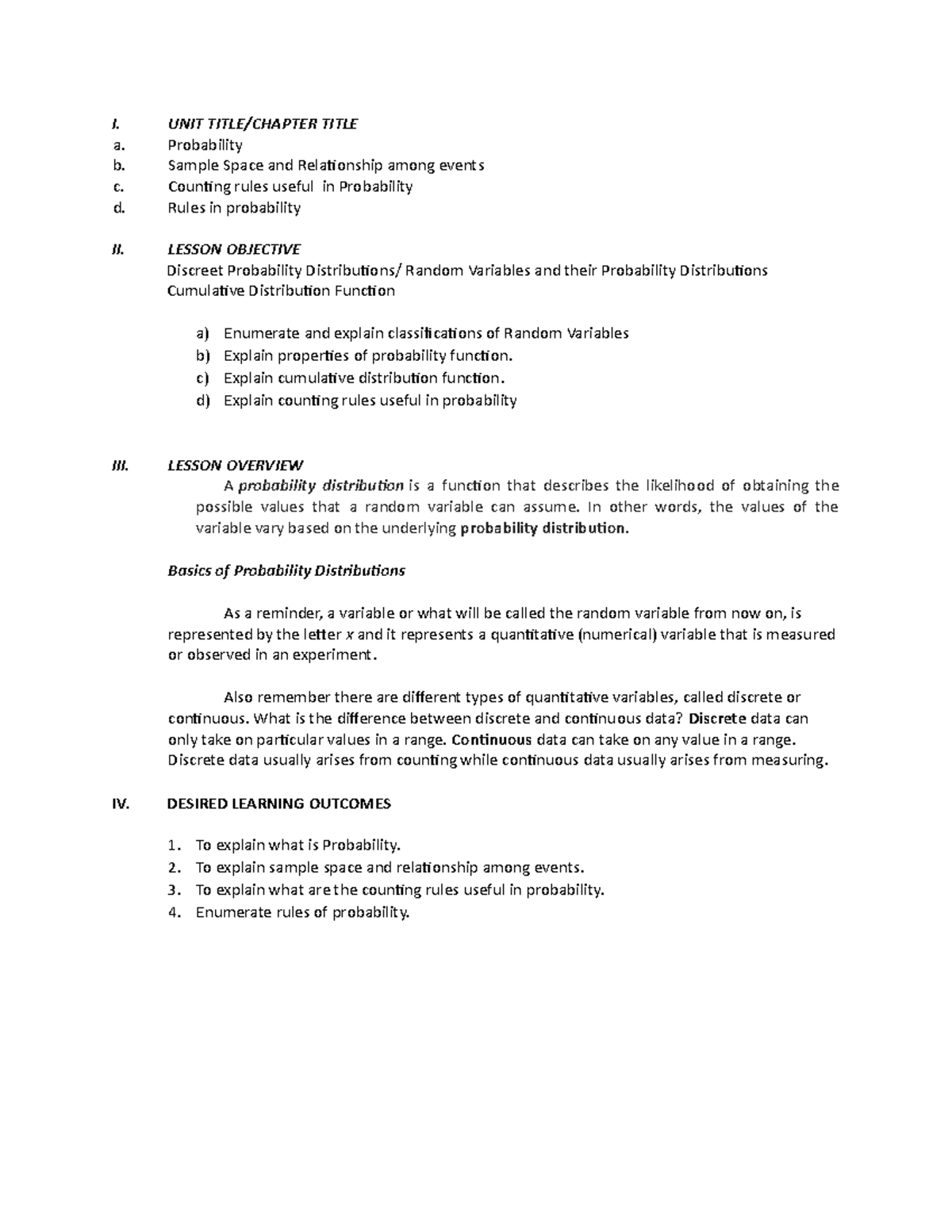 Engineering Data Analysis - Probability Concepts & Methods - Studocu