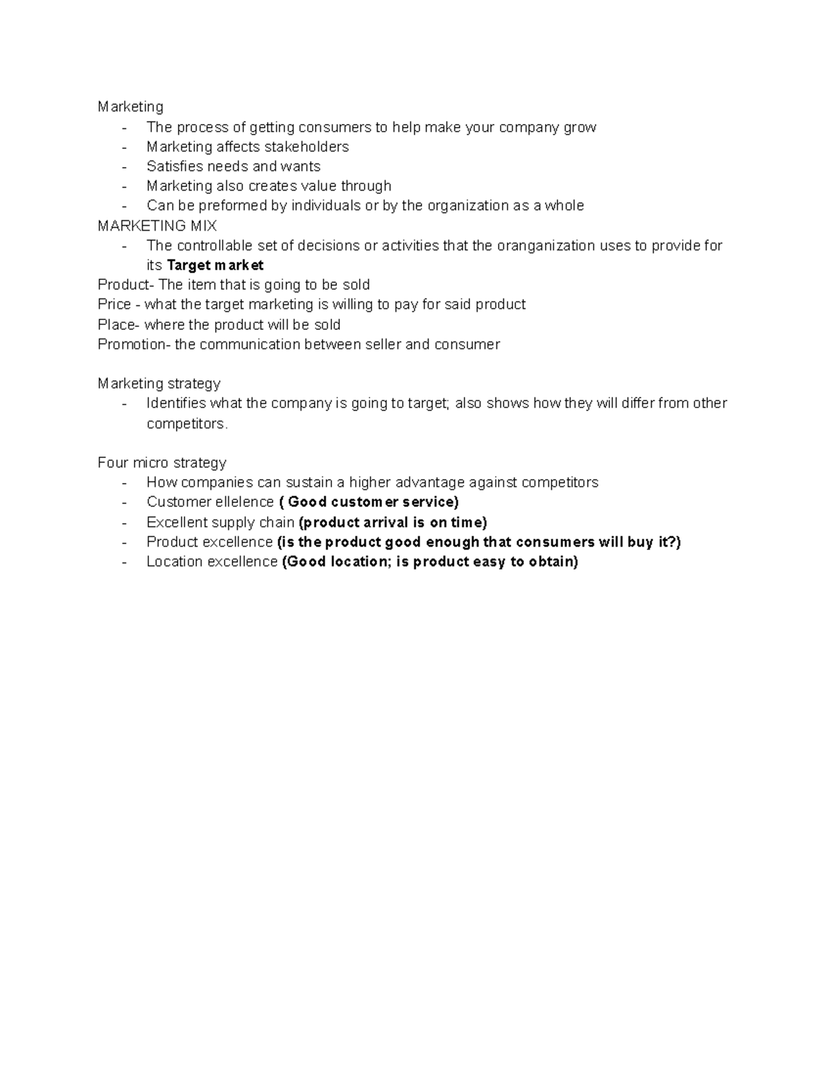 Marketing 101 - An Overview of Concepts (Marketing Mix, 4 Ps, SWOT ...