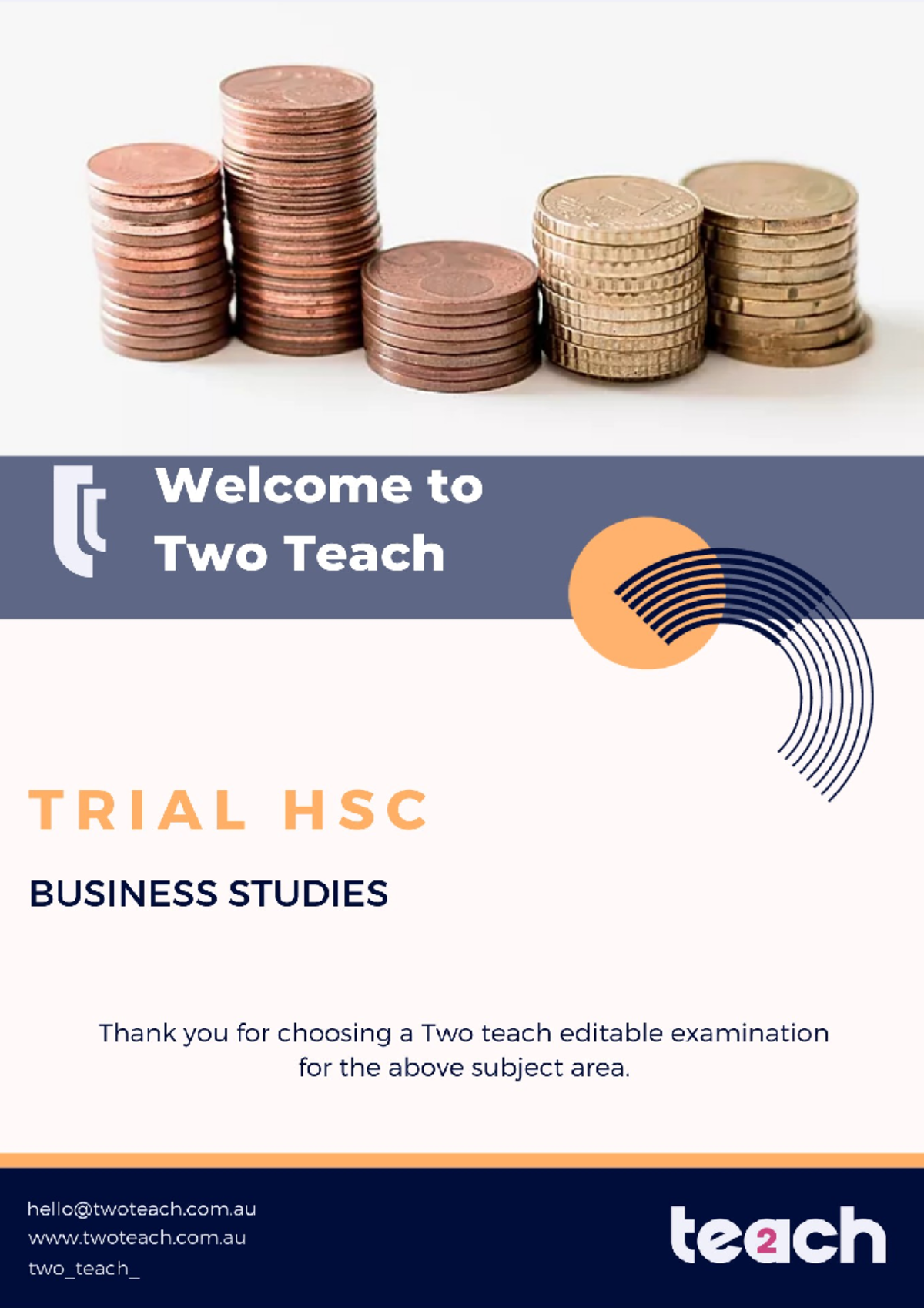 Business Studies Trial HSC Exam 2021 - Comprehensive Overview - Studocu