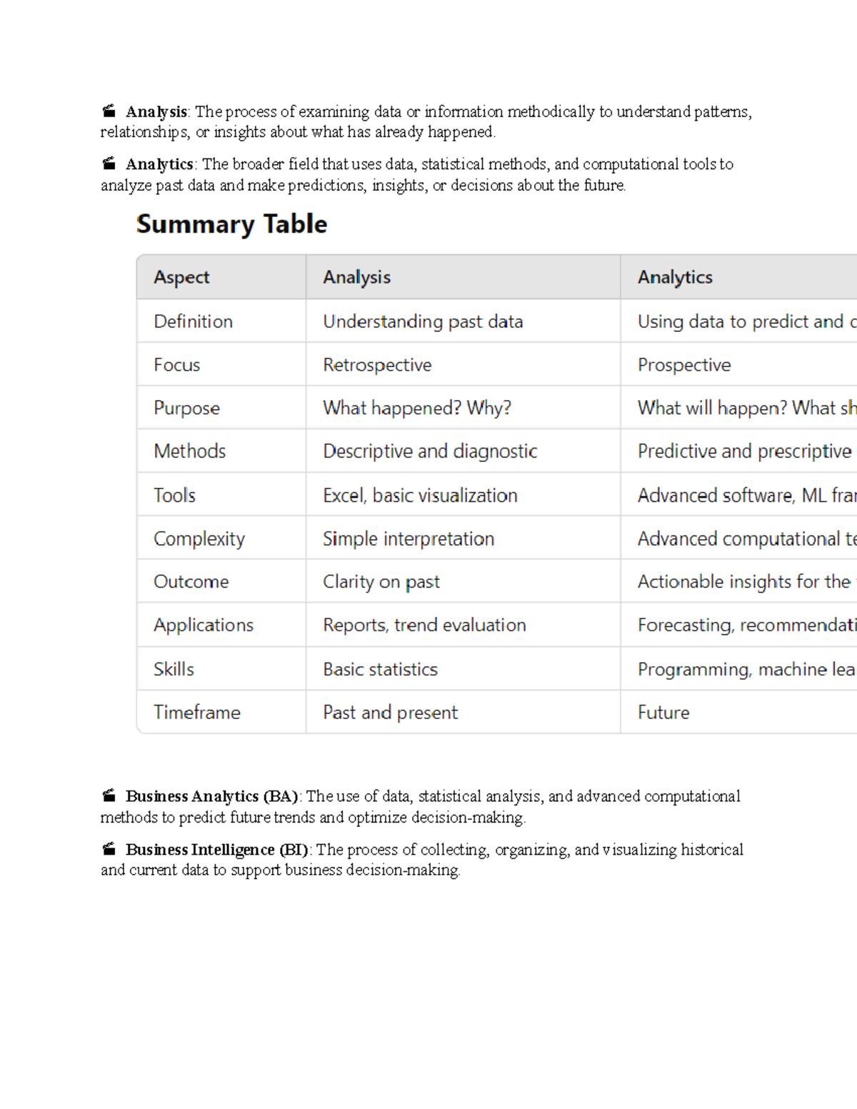 Nb nothing do not click - Analysis: The process of examining data or ...