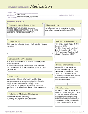 Activity 2 Pharmacology Terminology Group Activity - ACTIVITY 2 ...