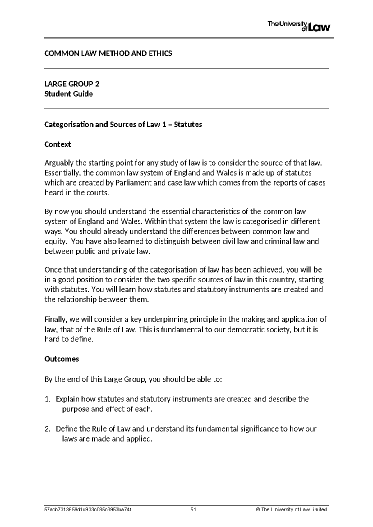 Common law method and ethics lg 2 - COMMON LAW METHOD AND ETHICS LARGE ...