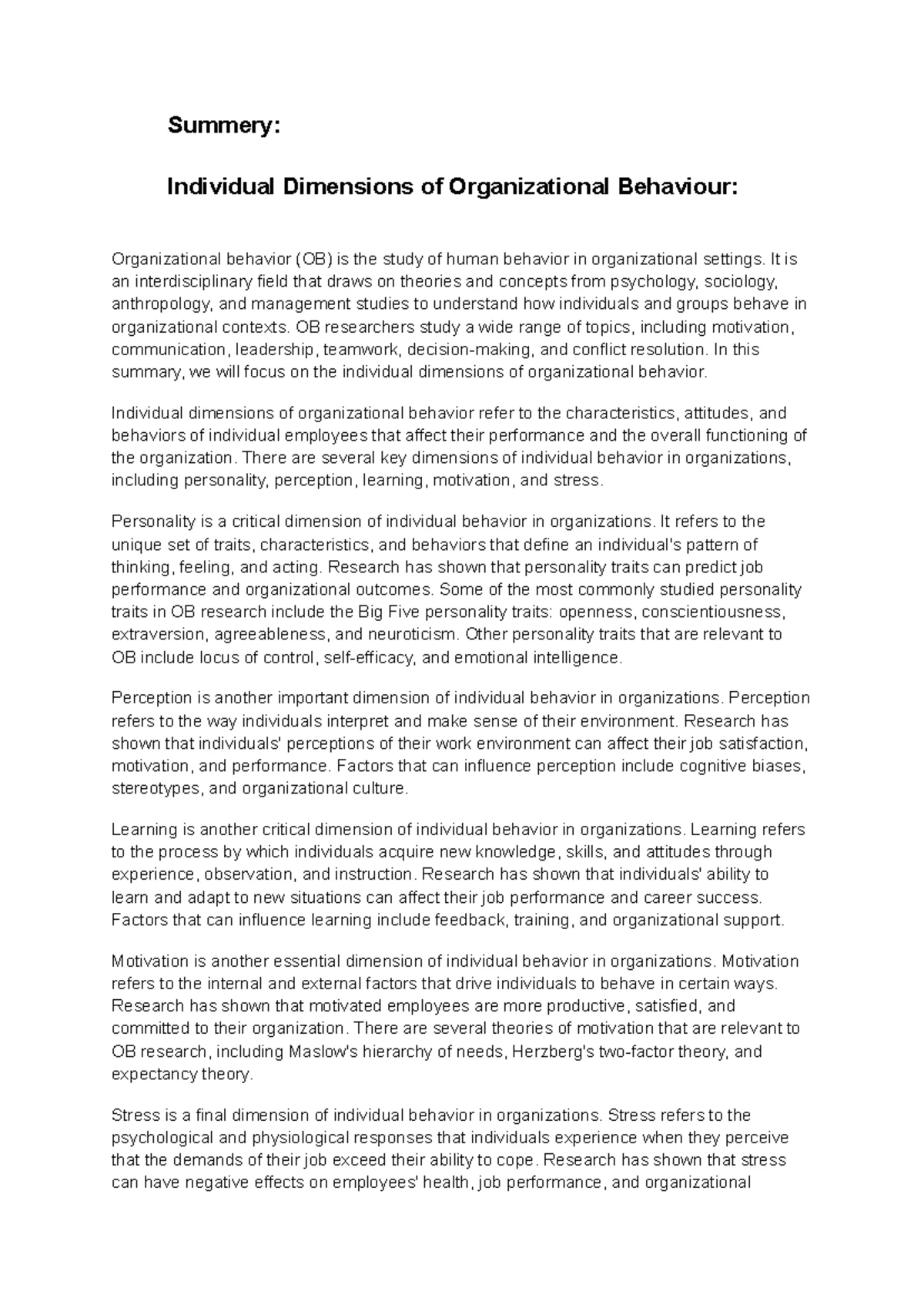 Communication Diversity in Groups - Communication Lecture Notes ...