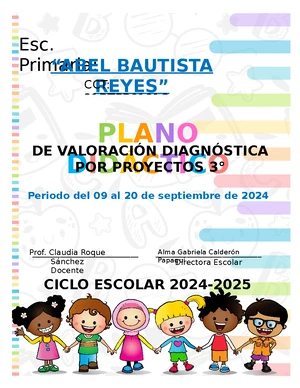 Planeaciones de Clase II - Sexto Grado - Proyectos Comunitarios 2024 ...