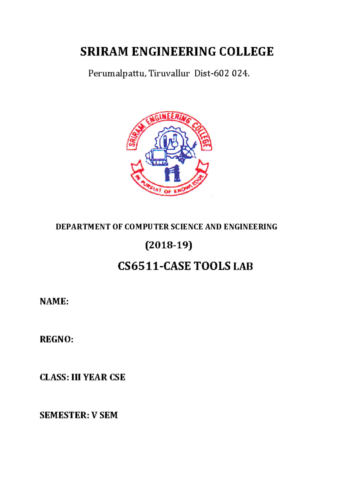 CSE V SEM TOOLS LAB: UML Diagrams and Passport Automation System - Studocu