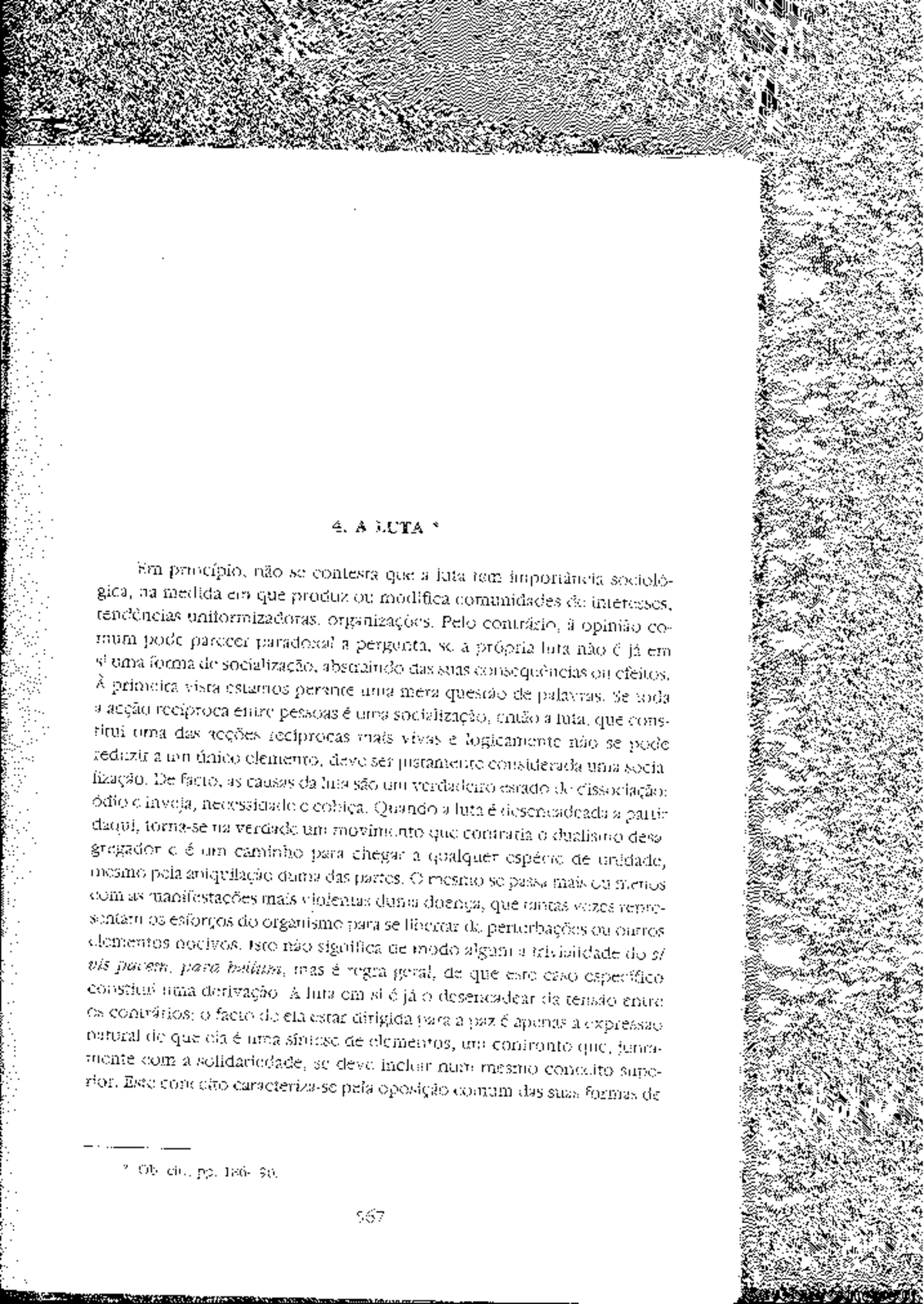 Texto 2 Simmel - livro - Teorias Sociológicas Clássicas - Studocu
