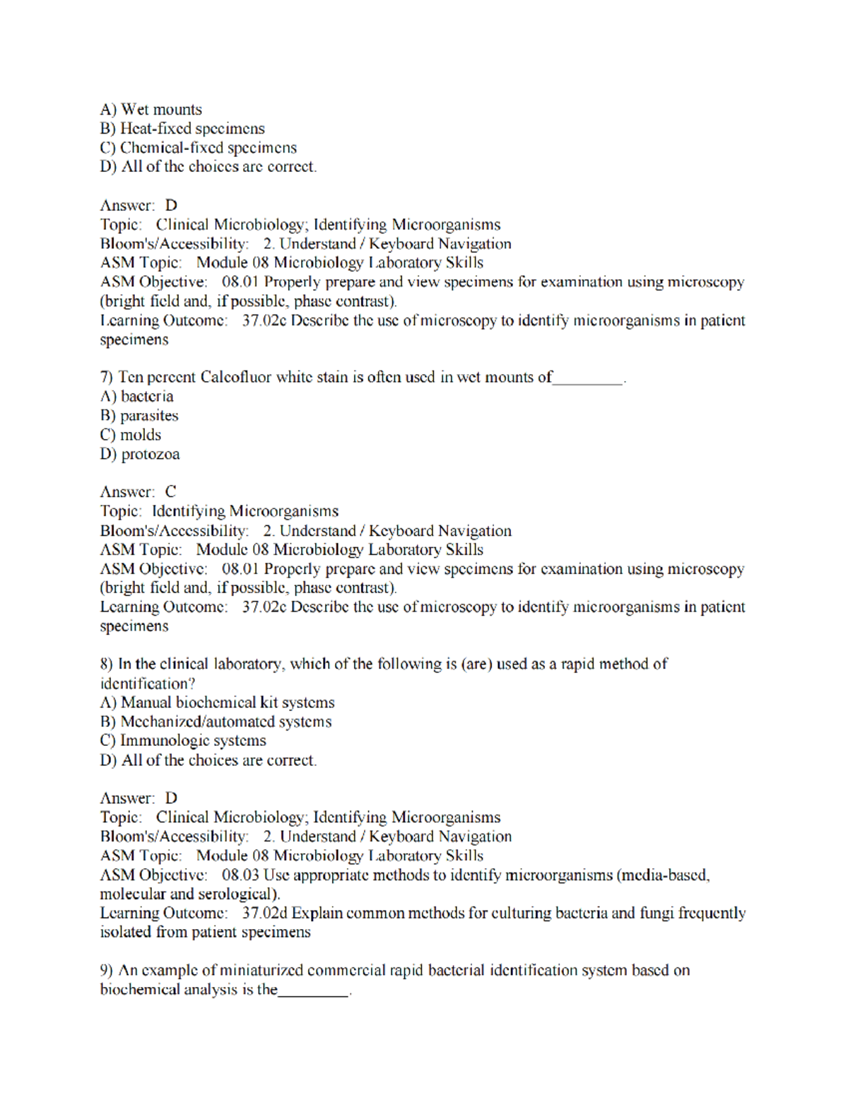 Microbiology Lab Skills: Identifying Microorganisms (ASM Module 08 ...