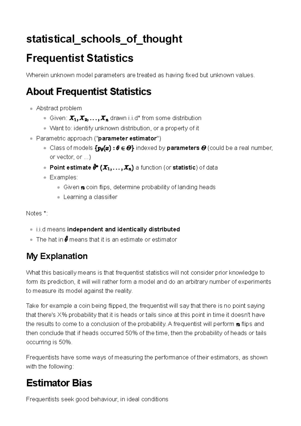 Statistical Schools of Thought: Understanding Frequentist Statistics ...