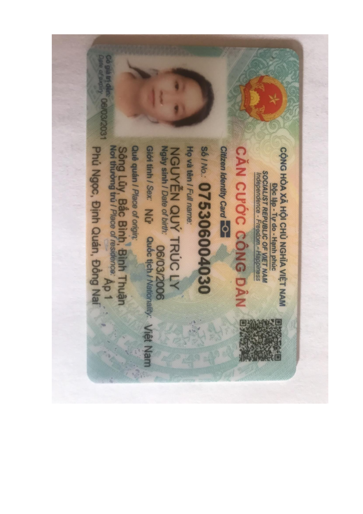 Citizen Identity Card Application - Course Code: Doc1 - Studocu
