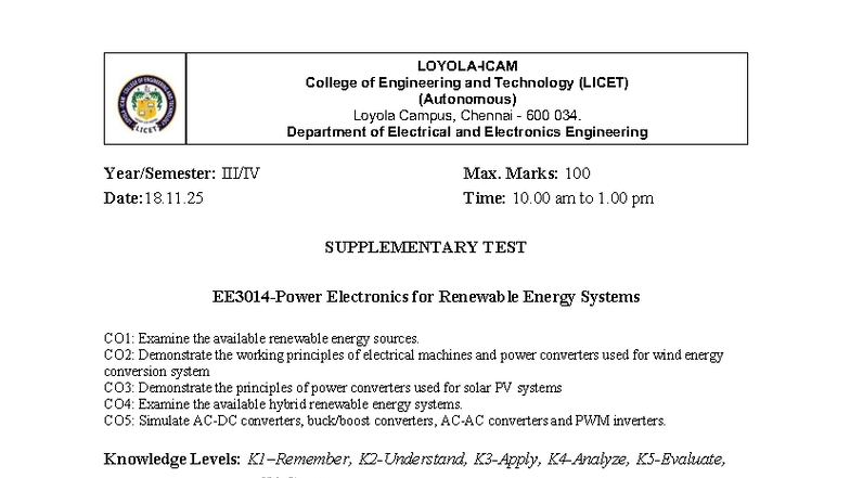 Supplementary Test QP-EE3014: Electronics for Renewable Energy Systems ...