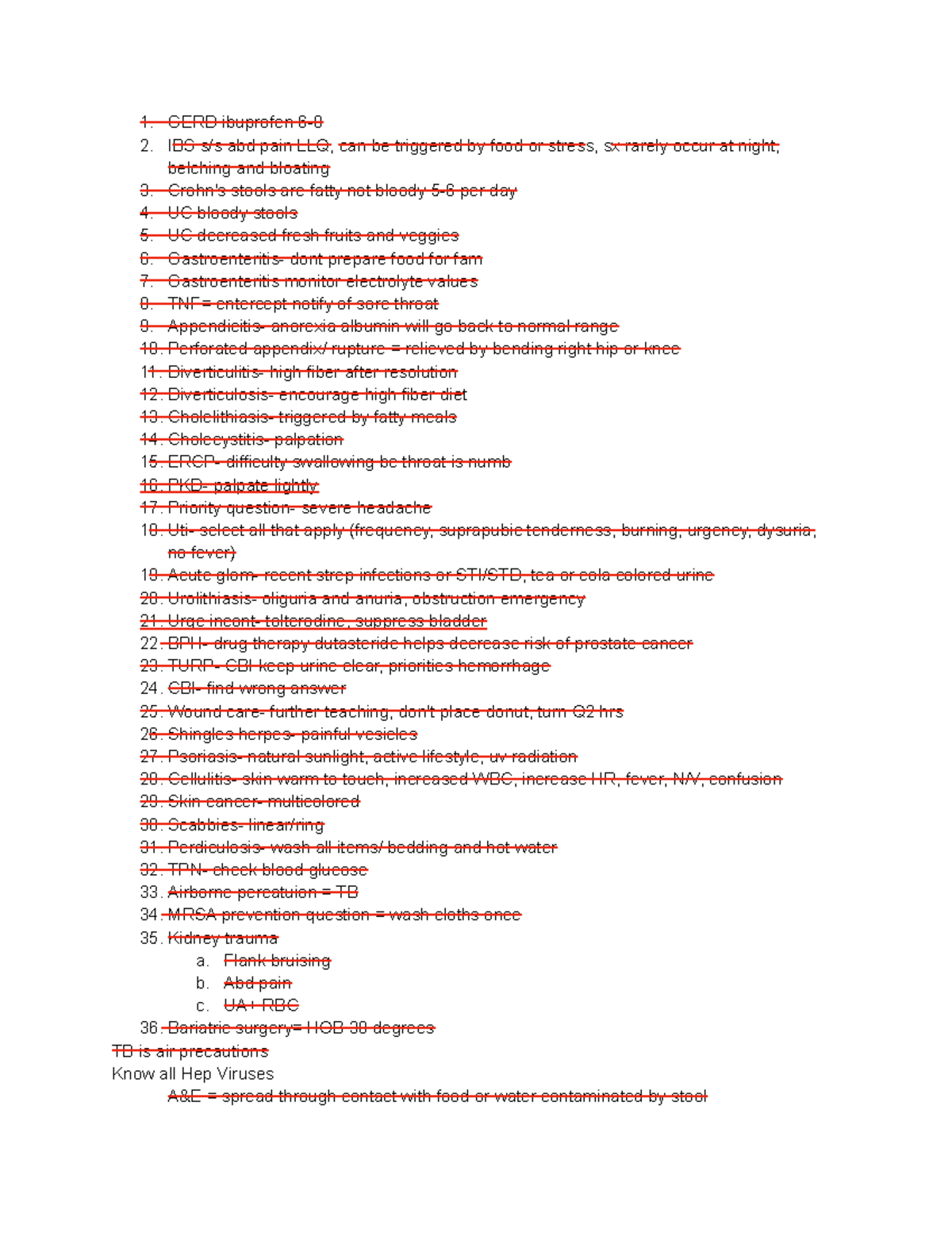 Exam 4 MedSurg - Comprehensive Study Guide for Nursing Concepts - Studocu