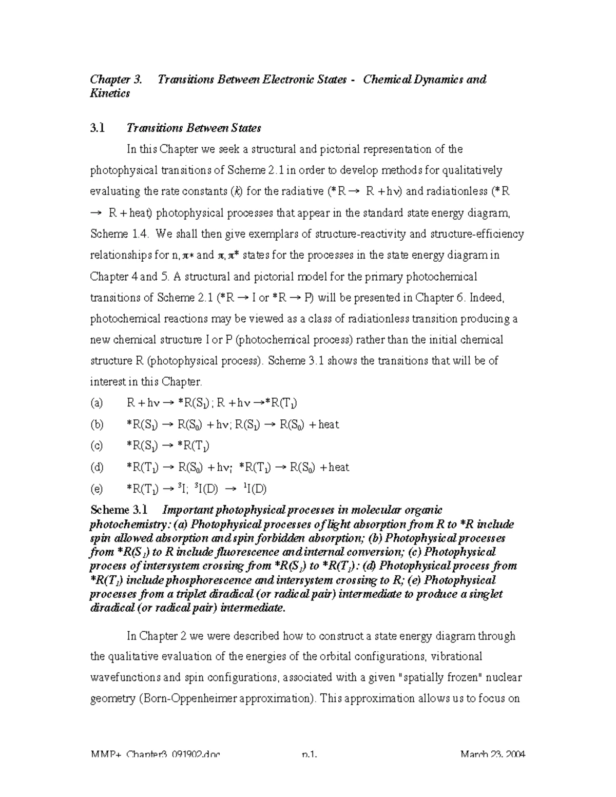 Chapter 11 - textbook - 11. Photochemistry of Enones and Dienones ...