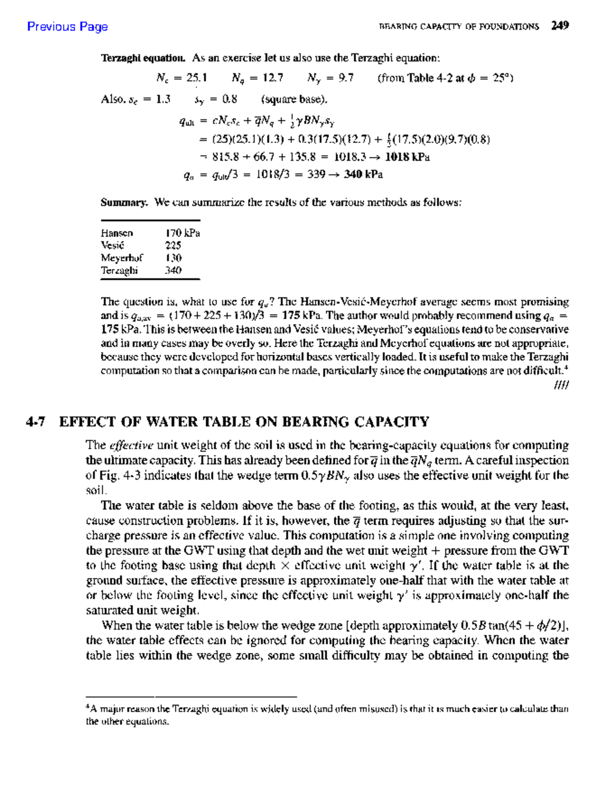 Terzaghi Equation Applications in Soil Bearing Capacity Analysis (22477 ...