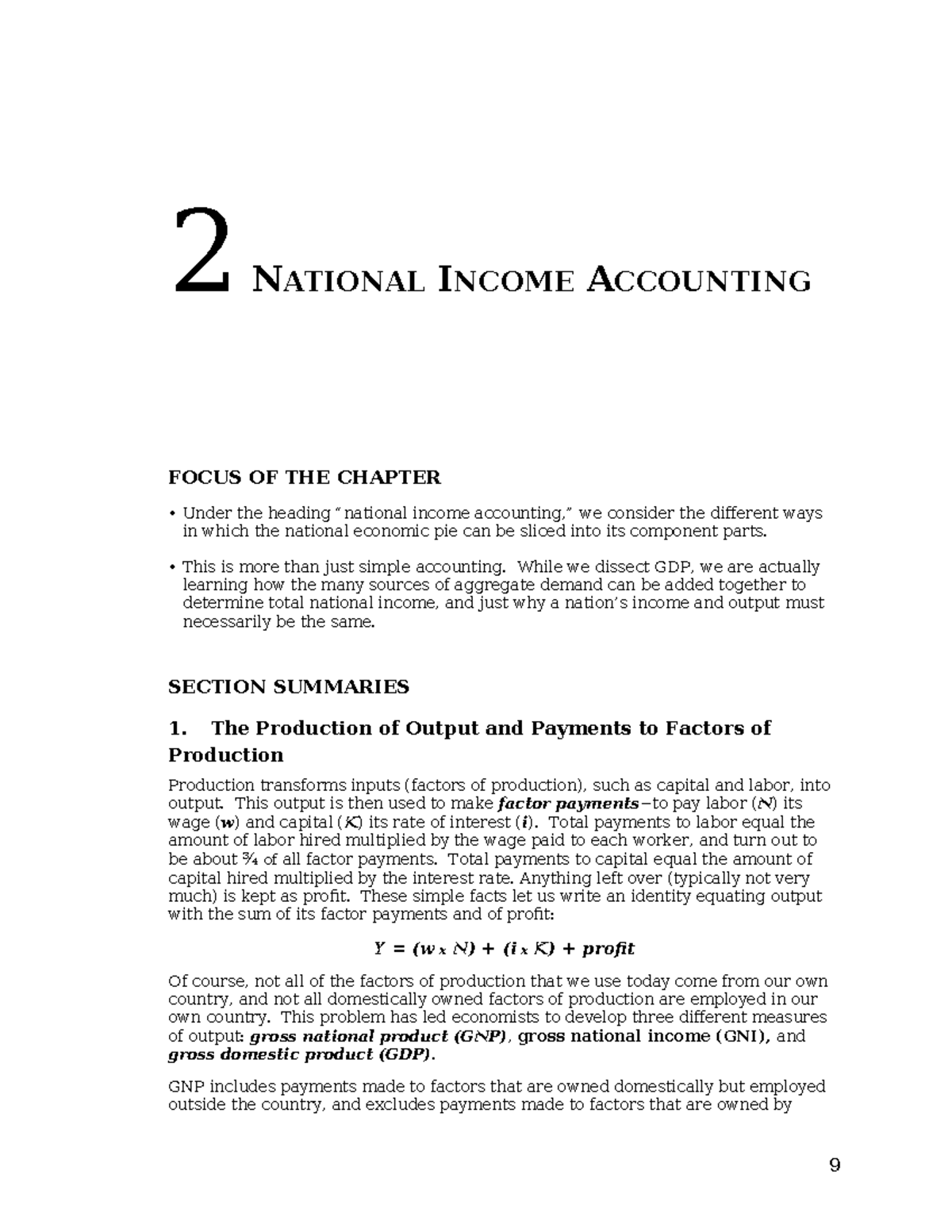 Chapter 02 Study Guide: National Income Accounting Insights - Studocu