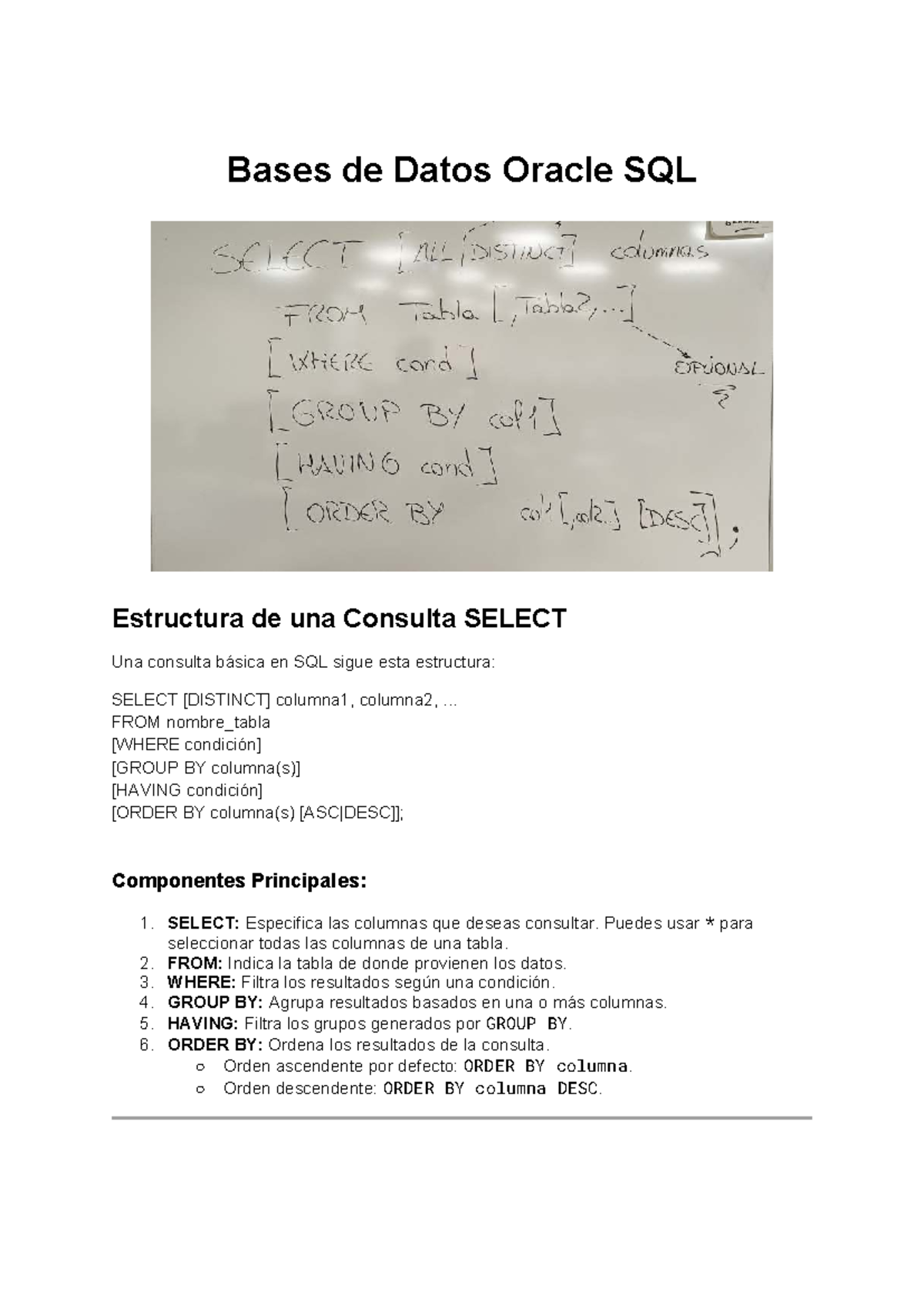 Bases DE Datos - Oracle SQL - Jesús Losada - Bases de Datos Oracle SQL ...