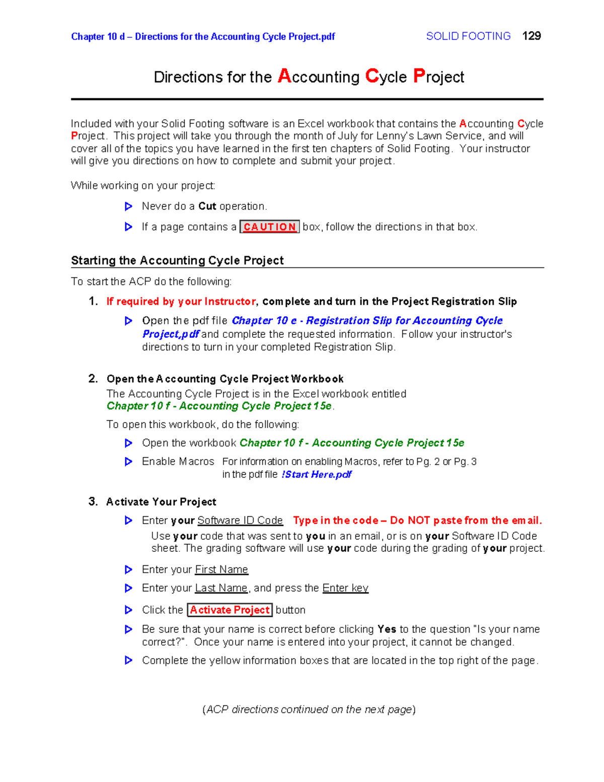 Chapter 10d: Guidelines for the Accounting Cycle Project Completion ...