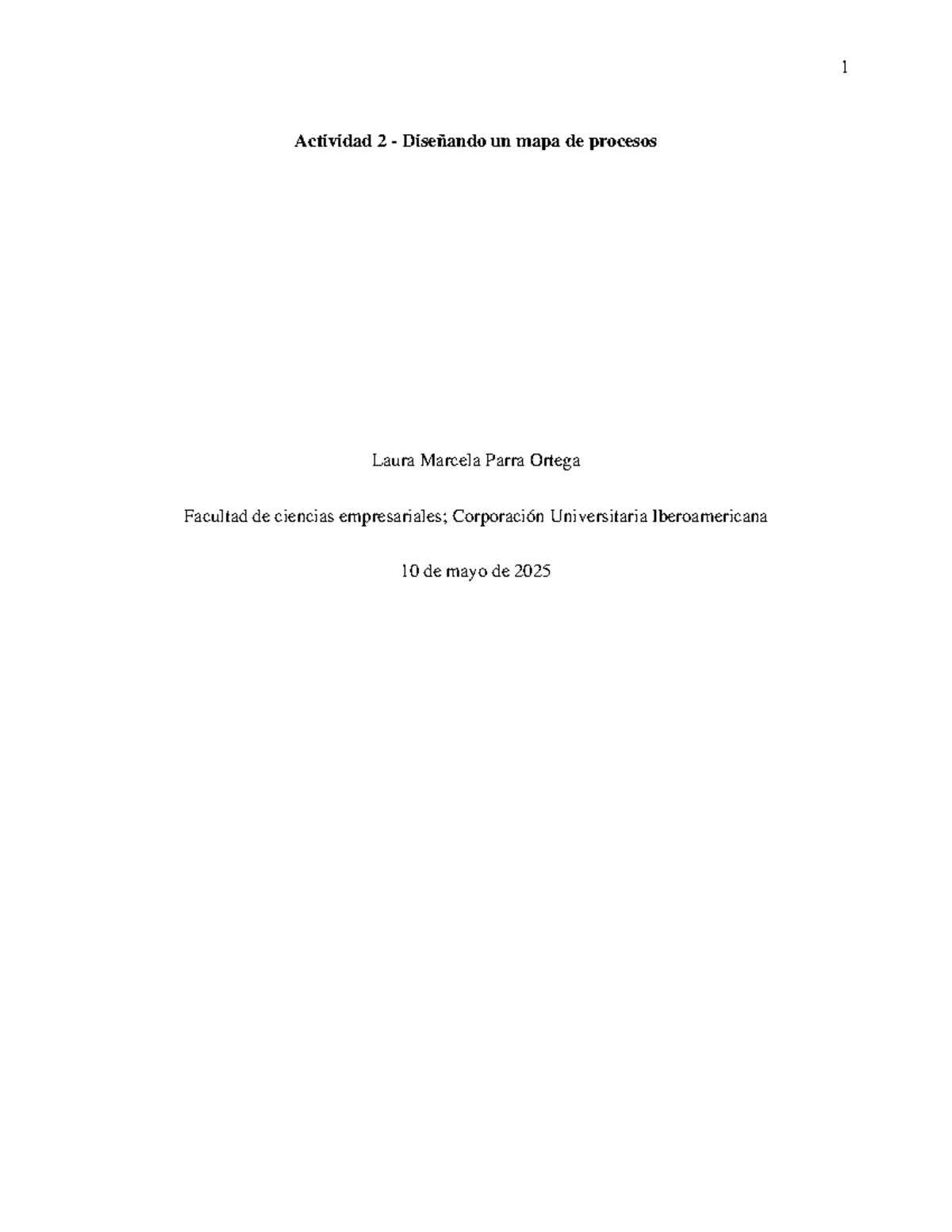 Actividad 2 - Mapa de Procesos para SANITAS EPS en SIG - Studocu