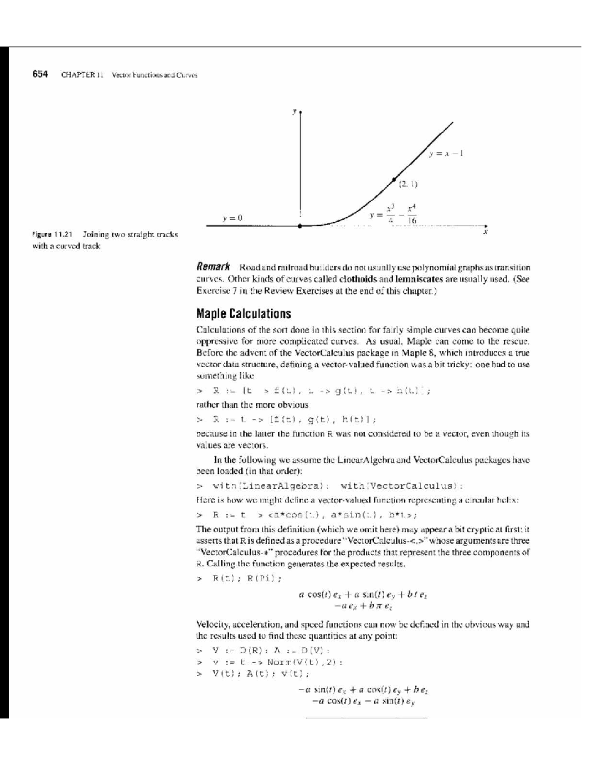 654 CALCULUS 2 CHAPTER 11 Vector Functions and Curves Overview - Studocu