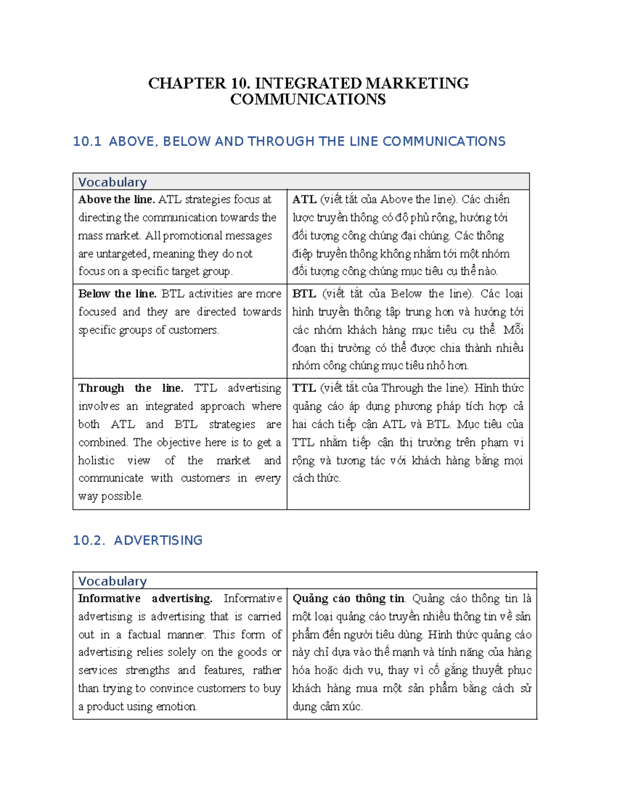 10 IMC - Chapter 10: Integrated Marketing Communications Strategies ...