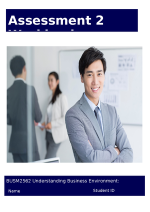 Sg busm student questionnaire - ID: Name: Program: Course: BUSM4711 ...