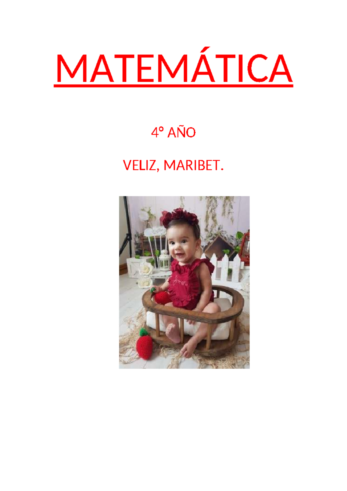 Matemática portadas - TRABAJO - Practicas del lenguaje - MATEMÁTICA 4 ...