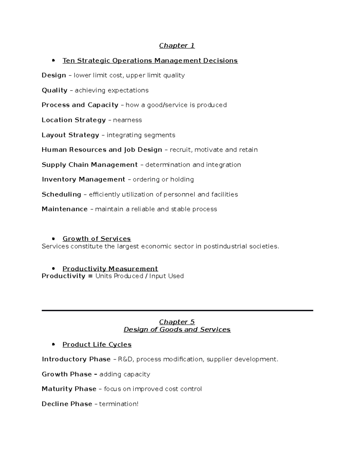Operations Management Overview: Key Concepts & Strategies for OM 101 ...