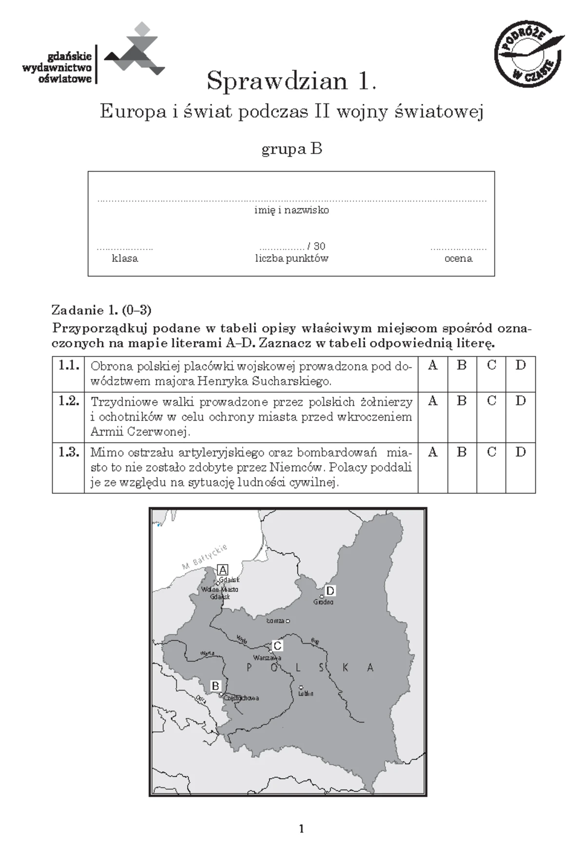 Usługi Polska W świecie Sprawdzian www.studocu.com