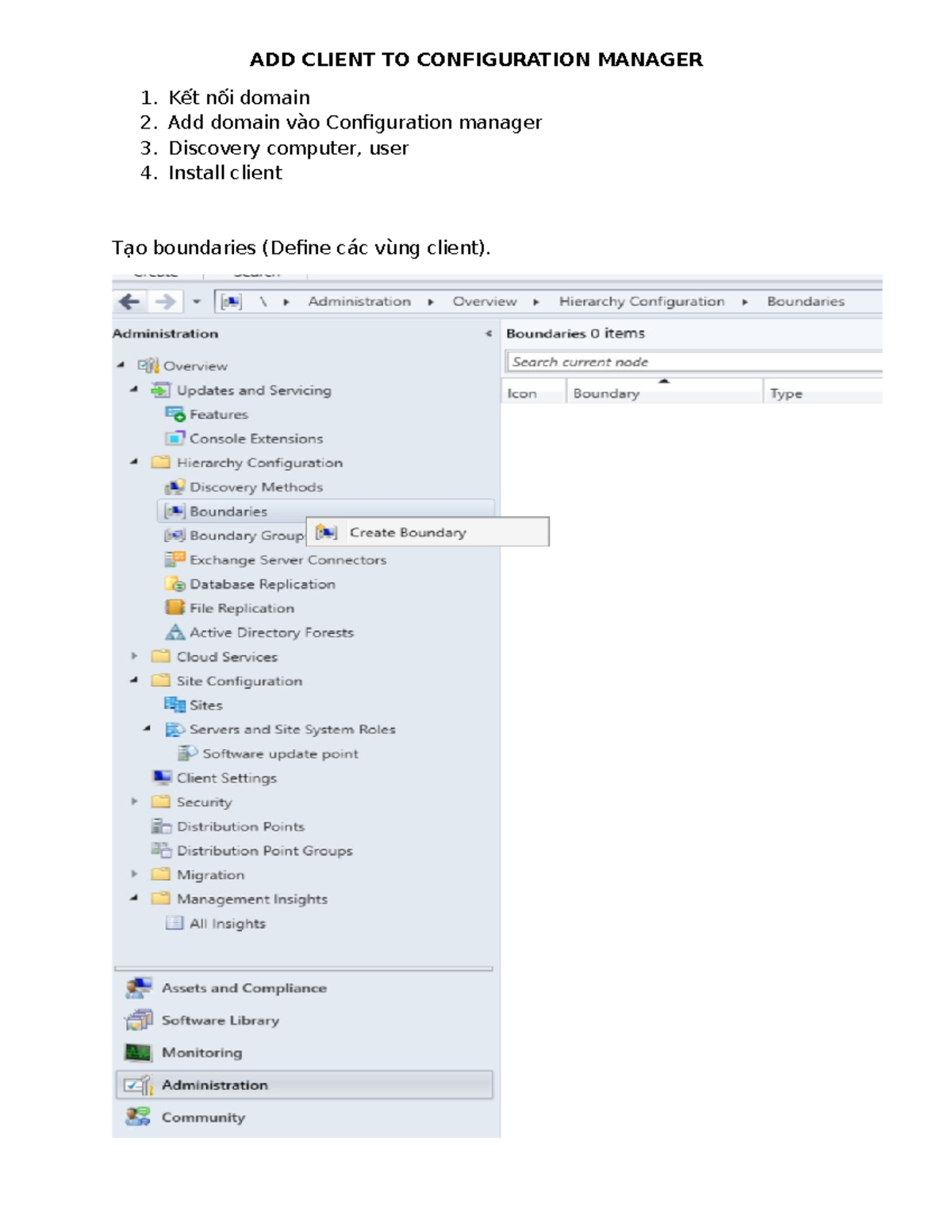 1 - SCCM Client Installation Guide and Configuration Steps - Studocu