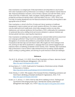 Data Visualization - Study Notes & Assignments - Studocu