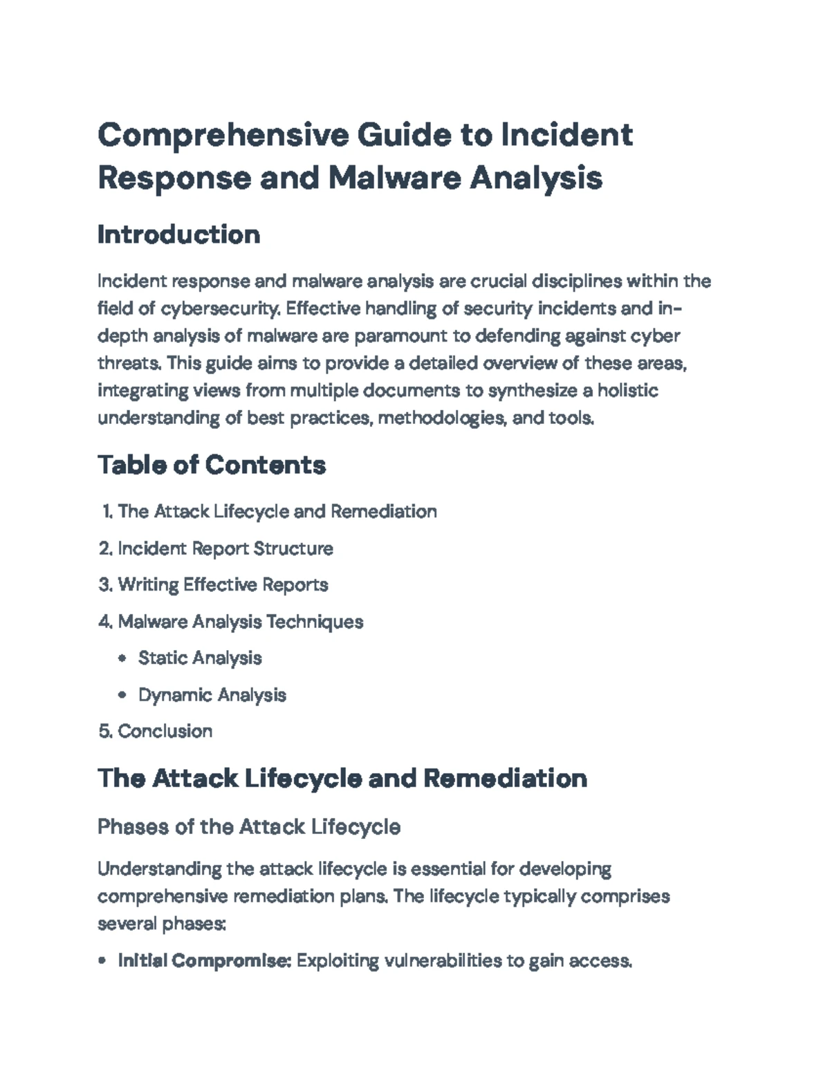 Incident Response: Scoping Methods & Best Practices in CS Cybersecurity ...