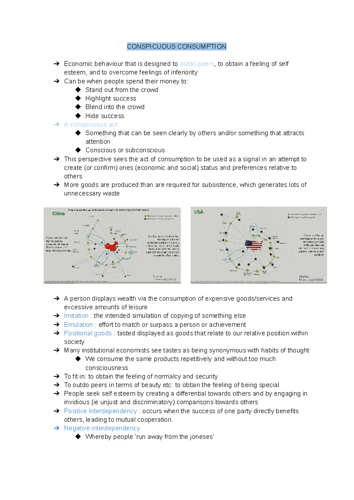 CONSPICUOUS CONSUMPTION: Economic Behavior & Social Status Insights ...