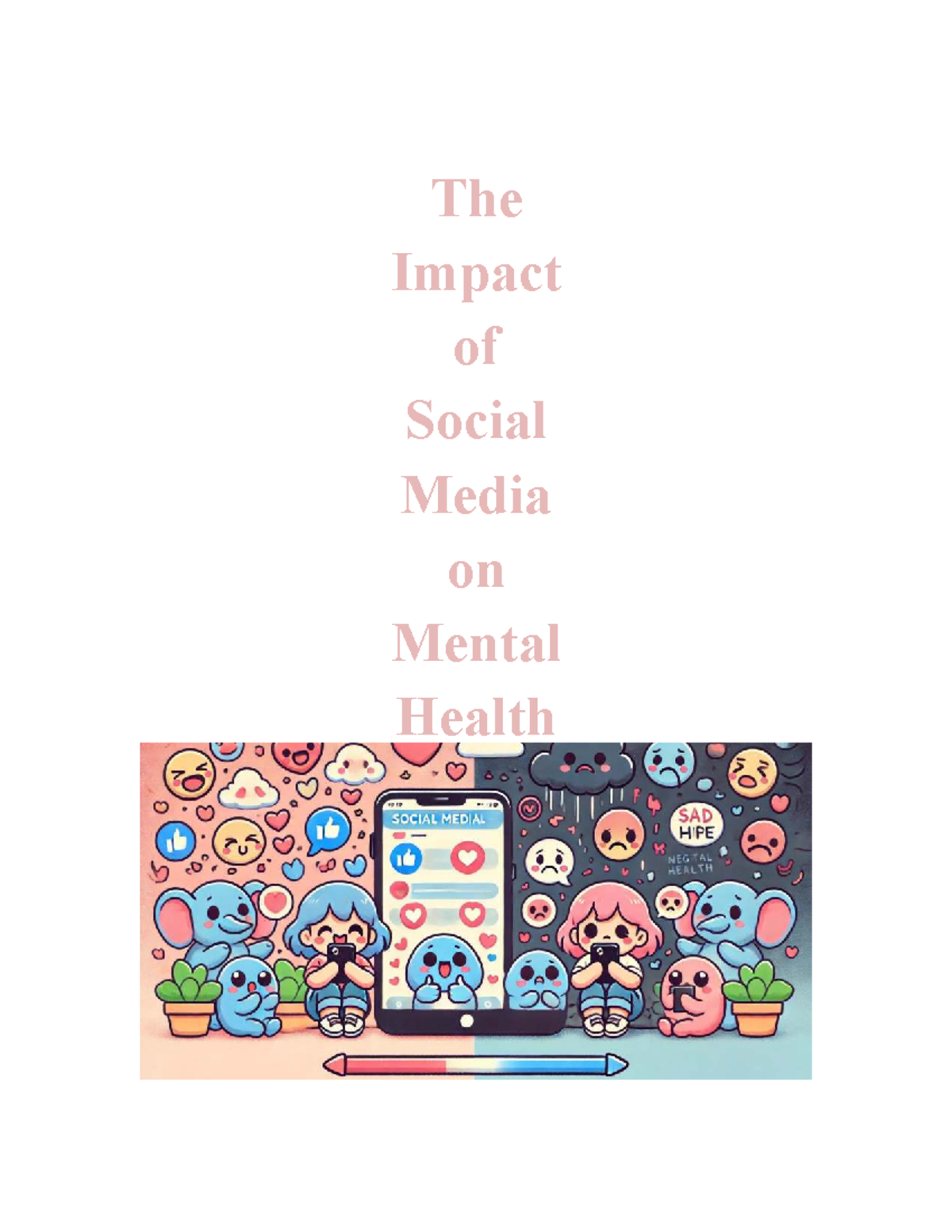 The Impact of Social Media on Mental Health - Project 2 - Studocu