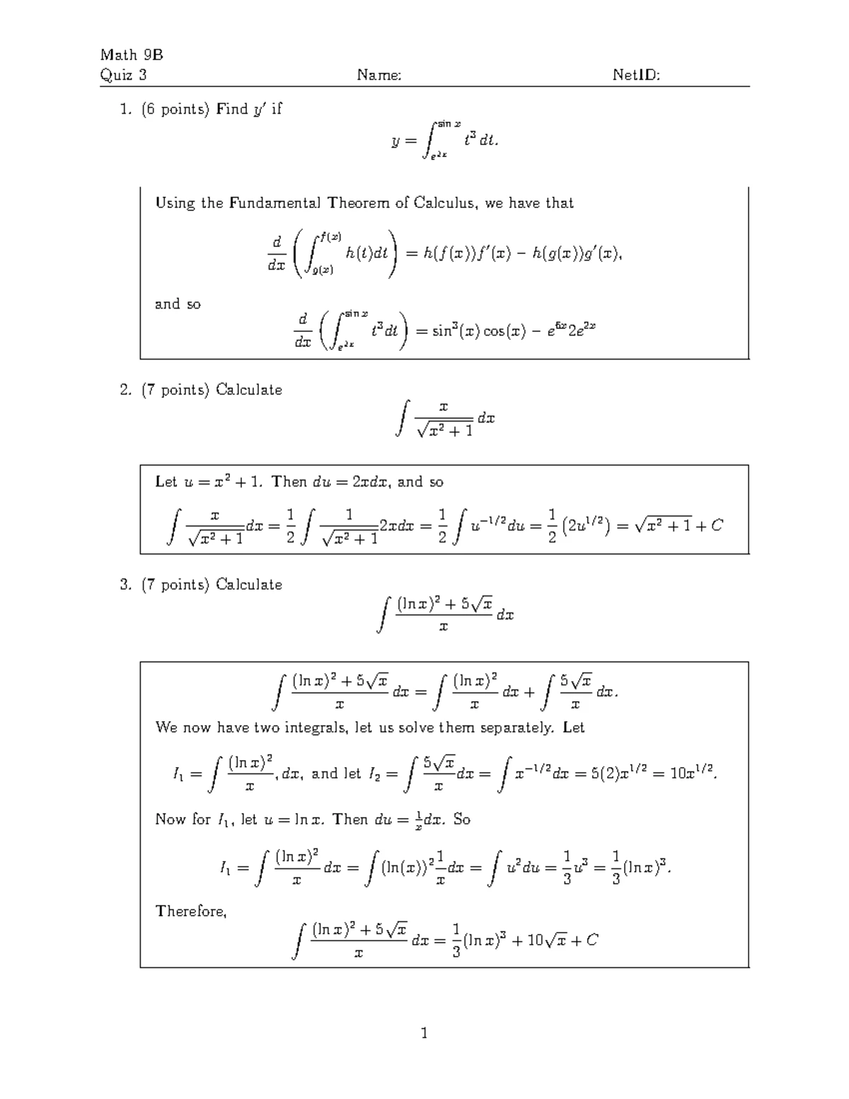 Math 9B Midterm Cheatsheet - Key Concepts and Formulas - Studocu
