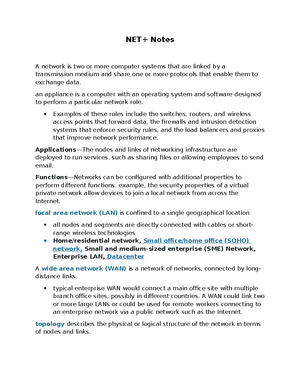 Network+ COMPTIA -Media and Cabling distributions- COPPER MEDIA ...