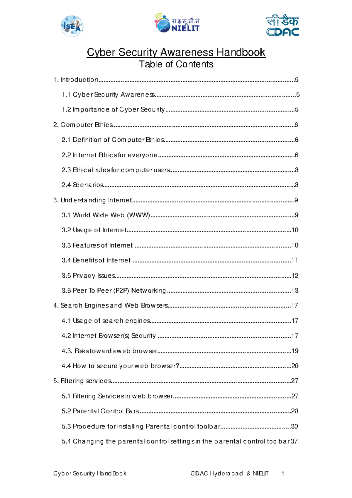 215688767 Cyber Security Awareness Handbook: A Comprehensive Guide ...