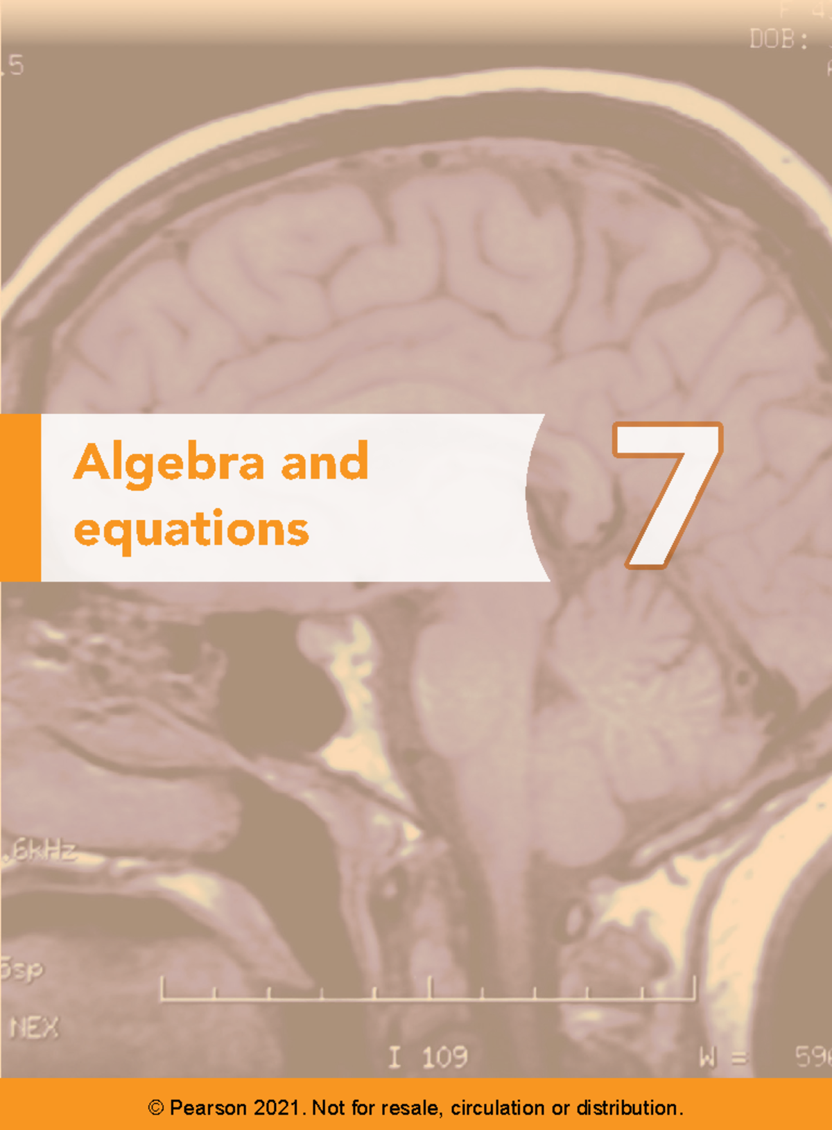 Pearson MYP Maths Book 1 sample chapter - Algebra and equations 7 7 216 ...