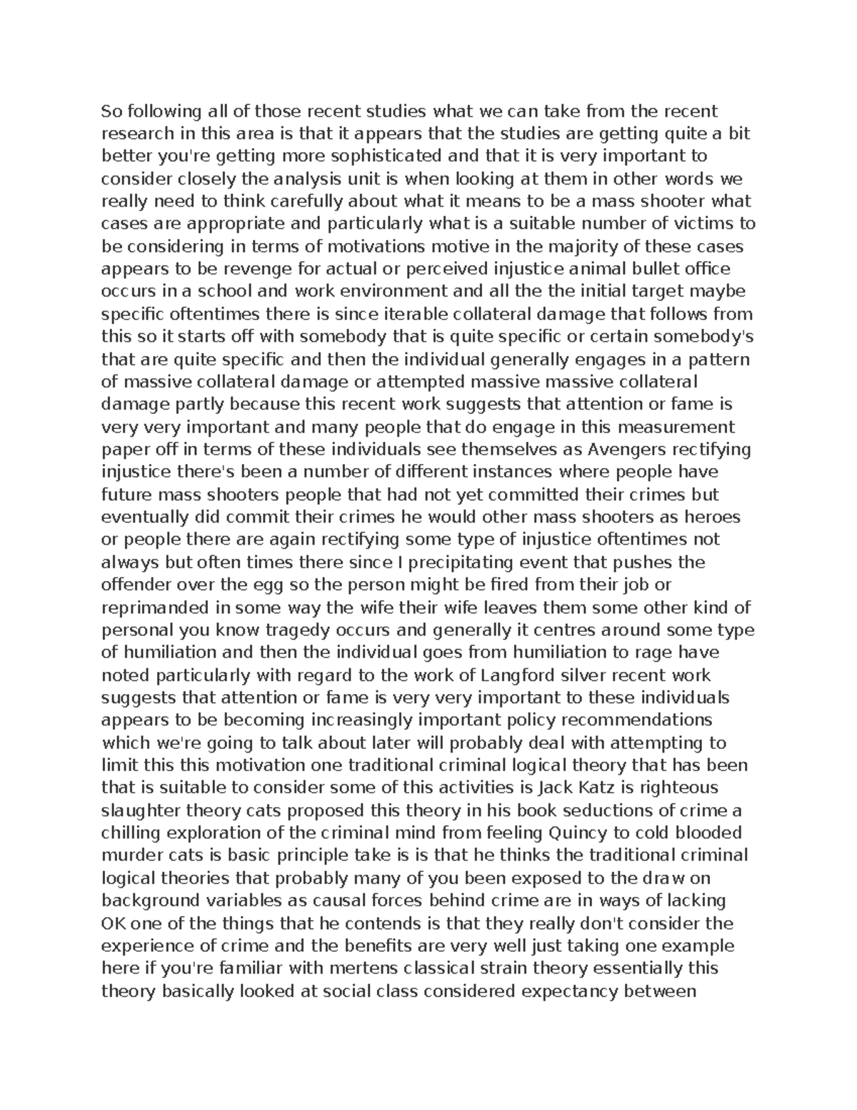 Righteous Slaughter Theory and Mass Shootings: An Insightful Analysis ...