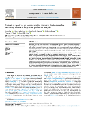 The Impact of Mobile Phone Anxiety on Adolescents' Sleep Quality - The ...