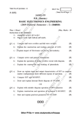 Basics of electronic engineering - BXE1 - SPPU - Studocu