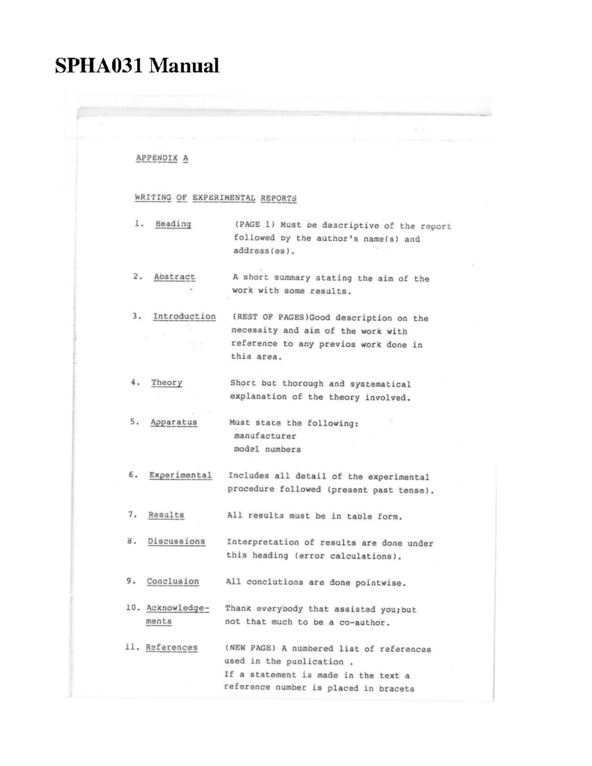 SPHA031 Manual: Quantum Mechanics Experiment Guide and Results - Studocu