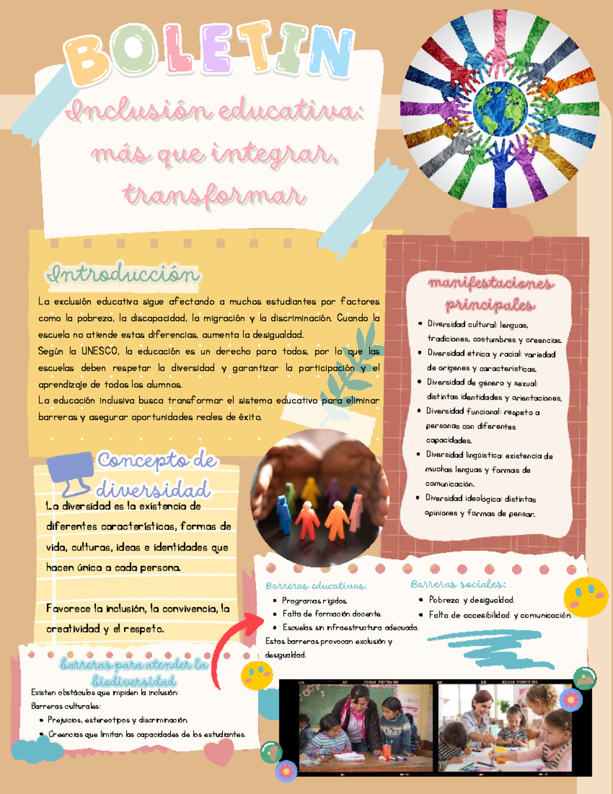 Inclusión Educativa: Transformar la Diversidad en el Aula - Studocu