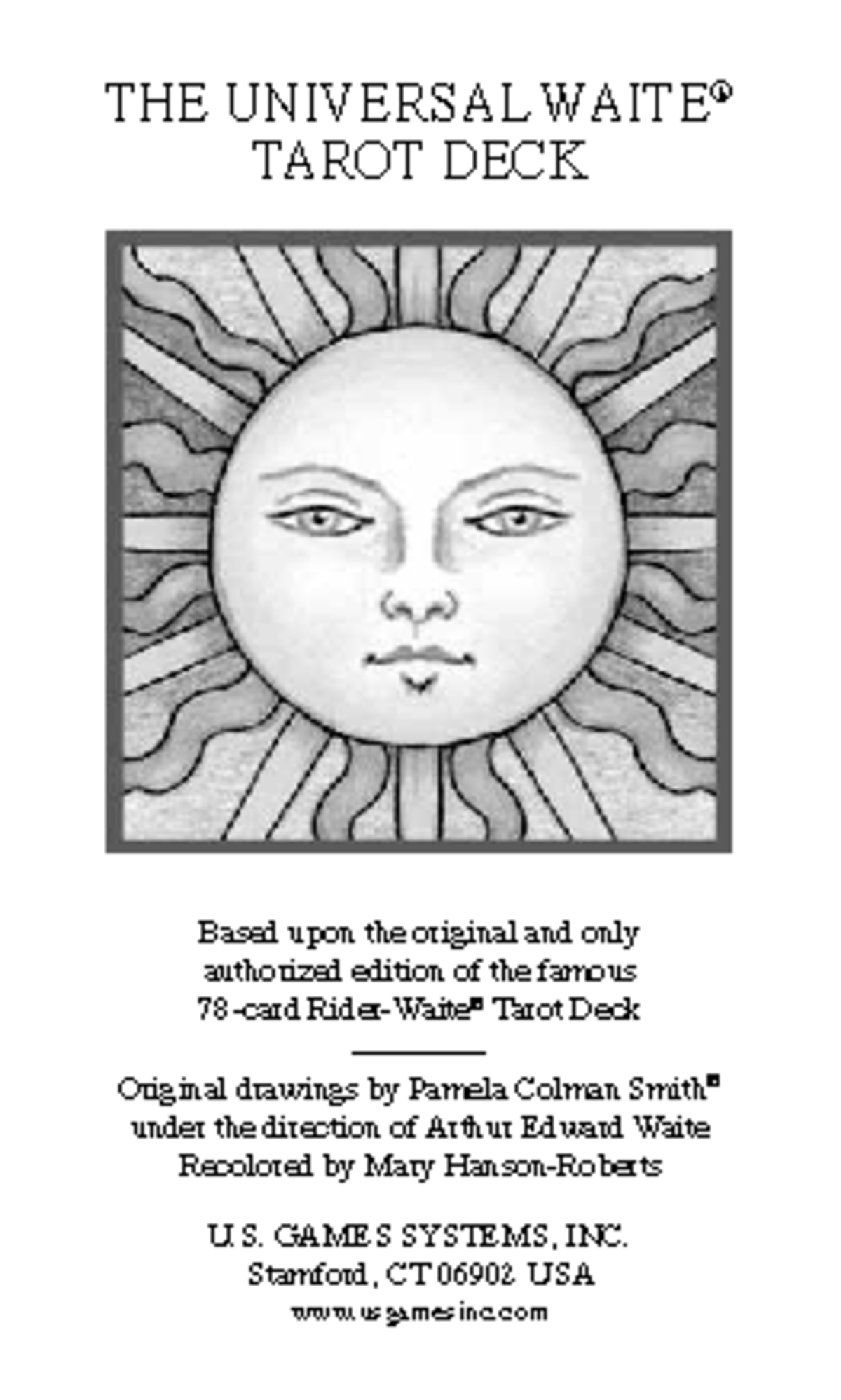 Universal Rider Waite Tarot Deck Guide and History - Studocu