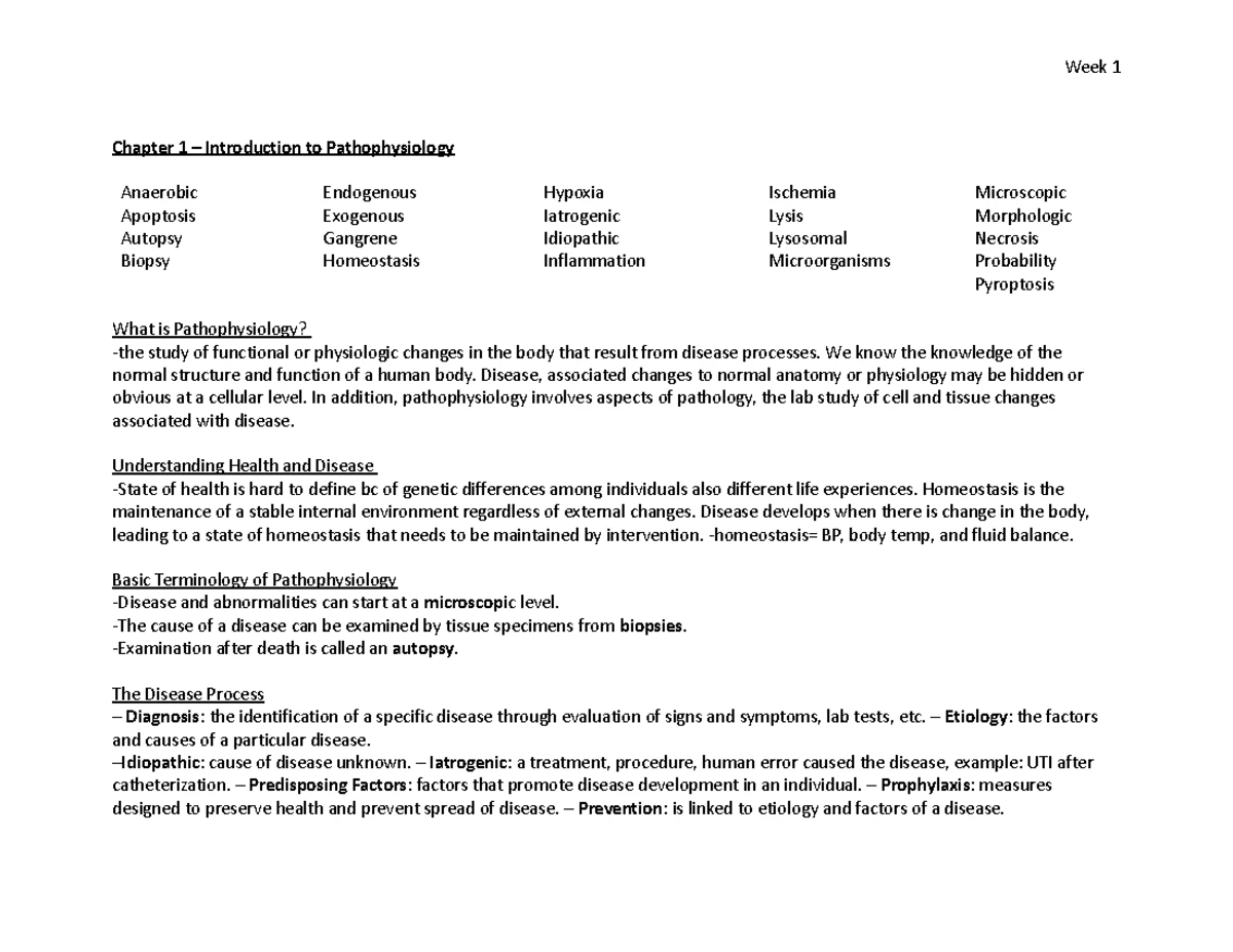 Major Components of the Immune System & Functions (Week 5) - Studocu