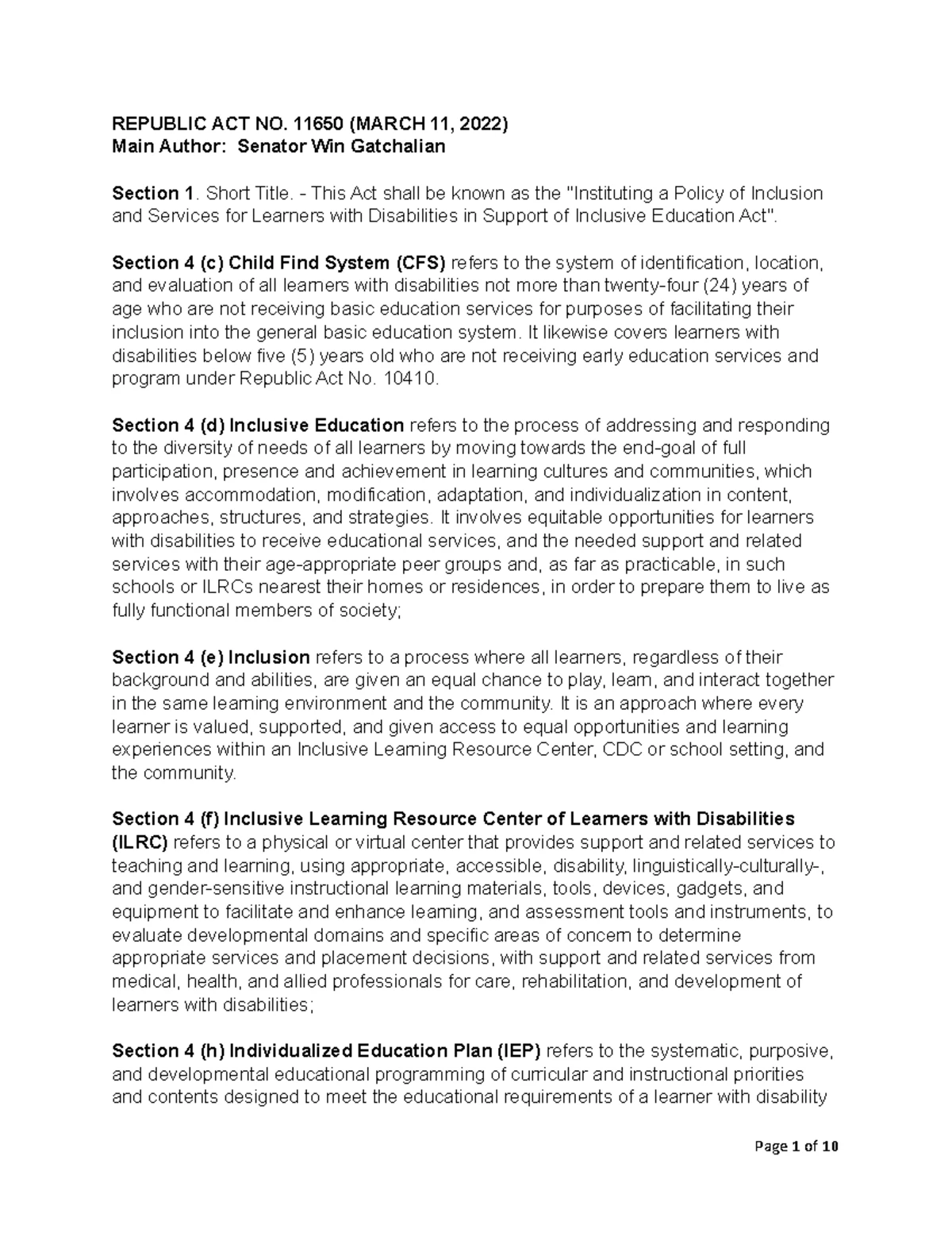 Detailed Lesson Plan: Parts of Waves in Grade 7 (S7FE-IIIc-4) - Studocu