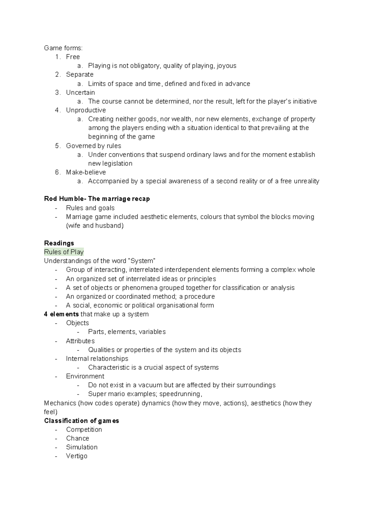 Understanding Game Systems and Mechanics: A Comprehensive Overview ...