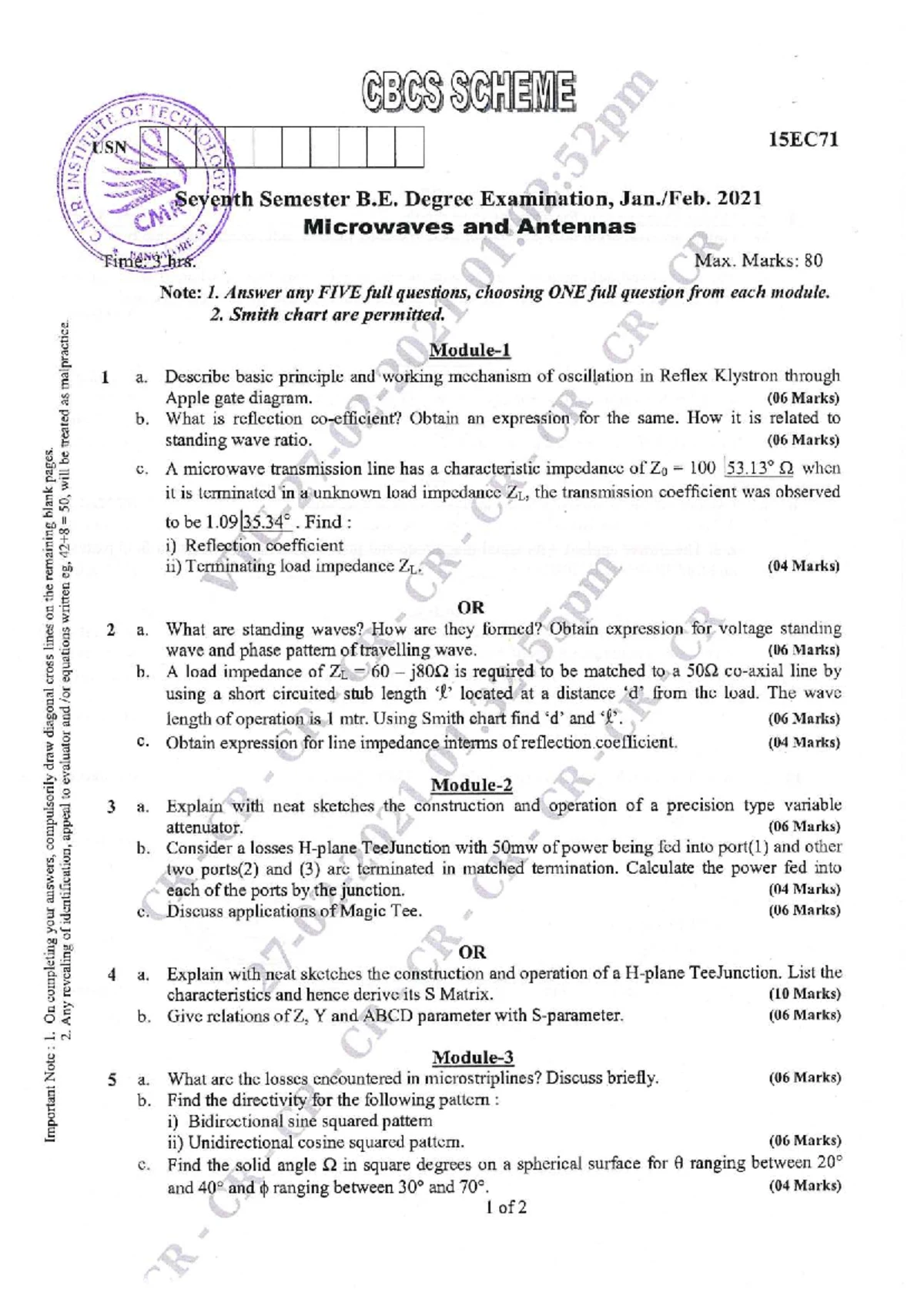 8051 Microcontroller Course Overview and Programming Guide (21EC652 ...