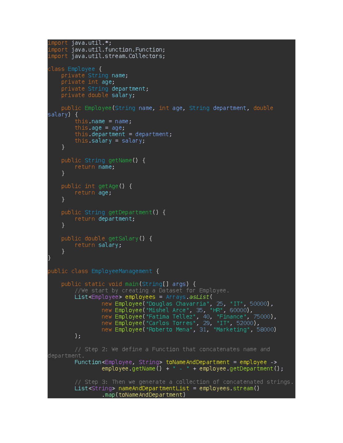 Programming-Assignment Unit 8: Employee Class & Salary Analysis - Studocu